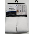 thumbnail image 6 of Mainstays 4 of a Kind Blackout Curtain Panels, Set of 4, White, 28" W x 84" L, 6 of 8