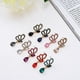 thumbnail image 3 of 1 par de hermosos pendientes de tuerca de cristal de mariposa, pendientes de gota de agua de piedra de ópalo colorido, joyería para mujer, regalo de Navidad, 3 of 3