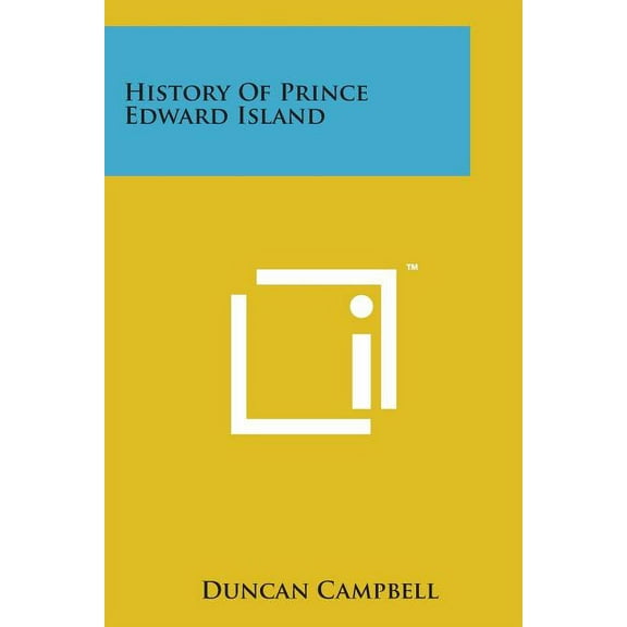 History of Prince Edward Island