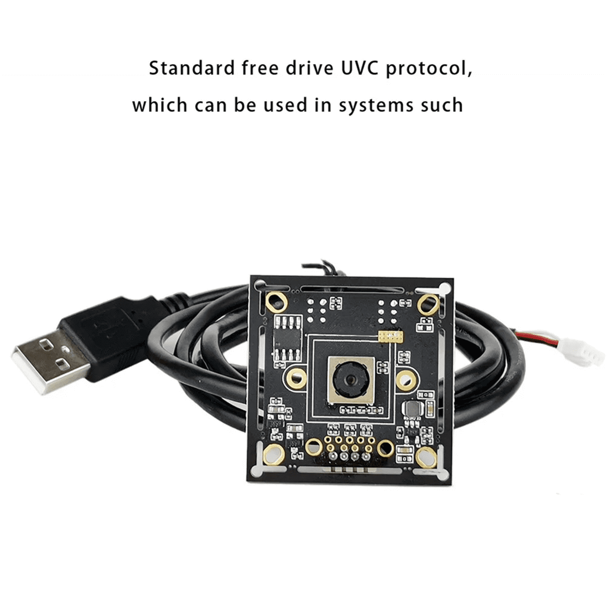 8MP IMX179 Sensor Autofocus Camera with USB2.0 Support UVC OTG Plug & Play 100 Degree No Distortion Lens 4K WebCam