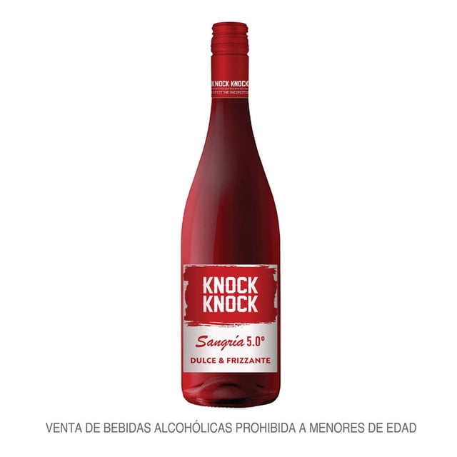 Bebida aromatizada a base de vino Knock Knock Sangria 750 ml
