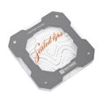 thumbnail image 3 of Posavasos para bebidas de camping, aislante, para té al aire libre, antideslizante, para utensilios de cocina, taza de café Gris, 3 of 9