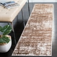 thumbnail image 2 of SAFAVIEH Skyler Elsie Distressed Runner Rug, Brown/Ivory, 2'2" x 9', 2 of 7