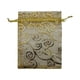 thumbnail image 2 of Advancent Bolsa de embalaje de 100 piezas, bolsas de regalo multicolor ajustables, bolsillo para dulces de corazón para festivales, regalos de Almacenamiento y organización del hogar Oro 7*9cm, 2 of 6