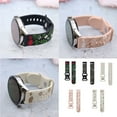 thumbnail image 3 of Two Color Breathable Silicone Wriststrap Sweatproof Wearable Bracelets For Watch 7654 Quick Release Belt Comfort Unisex, 3 of 8