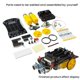 thumbnail image 1 of Kit Electrónico de Bricolaje para Coche Inteligente MCU 51 Kit de Bricolaje para Programación de Robot de Alcance Automático para Evitación de Obstáculos Ultrasónico para Coche, 1 of 5