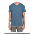 thumbnail image 2 of Playera Fruit of the Loom para Hombre, Manga Corta Cuello V, Azul, Talla G, 2 of 4