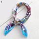 thumbnail image 1 of Bufanda cuadrada de seda satinada de buena calidad para mujer y niña, bufandas para el cuello, pañuelo para la cabeza, BandanaC4, 1 of 3