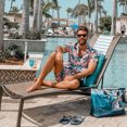 thumbnail image 1 of DPTALR T-Shirt Imprimé Tropical à Manches Courtes pour Homme Été Hawaii + Short, 1 of 9