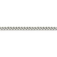 thumbnail image 2 of Auriga Fine Jewelry 925 Sterling Silver Polished 3.5 mm Curb Chain Necklace for Women 28", 2 of 7
