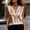 c01Beige, variant on LNWUY Women's Silk Satin Camisole Tank Tops V Neck Pleated Dressy Casual Sleeveless Blouses Summer Business Work Shirts Blue S