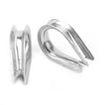 thumbnail image 4 of Clips para Cables Bling Bling 50 Piezas Abrazaderas Tipo U Acero Inoxidable, 4 of 12