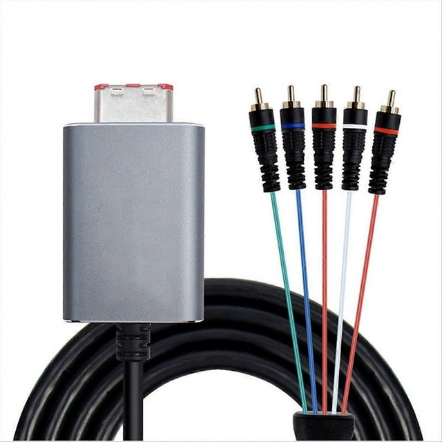 Component Video 5RCA YPbPr Cable for Nintendo GameCube