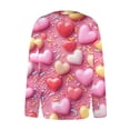 thumbnail image 4 of LOVZFMLL Vestes pour Femmes Mode Blouse Imprimée Manches Longues Sweat à Capuche, 4 of 5