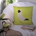 thumbnail image 3 of Nun Pigeon Green Fabric Decorative Pillow, 3 of 4
