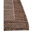 thumbnail image 6 of Unique Loom Outdoor Border Collection Area Rug - Soft Border (7' 10" Square Brown/Ivory), 6 of 6