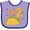 Lavender and Purple, variant on Inktastic I'm Two- Taco Birthday Party Boys or Girls Baby Bib