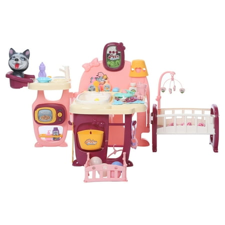 

MIARHB Kids Pet Dog-care Set With Pet Dog Pink