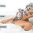 thumbnail image 3 of 6 Pcs Waterproof Plastic Shower Cap,elastic Reusable Bathing Hair Cap, 3 of 3