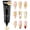 gold, variant on modelones Gold 3D Gel Nail Art, 15g Metallic Sculpting Gel for Molding Painting Carving Nail Design Charms & Gems Glue Decoration No Wipe U V Home Salon DIY Manicure