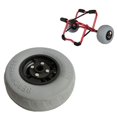thumbnail image 4 of Roue Anti-Crevaison pour Chariot de Kayak Canoë Remplacement R4X8, 4 of 9