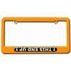 This End Up, Off Road Truck Jeep License Plate Tag Frame, Multiple Colors