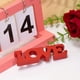 thumbnail image 4 of Decoraciones para el día de San Valentín, adornos para el día de San Valentín, regalos para el día de San Valentín, mini decoración roja para el día de San Valentín, decoración de mesa para bodas y fi, 4 of 5