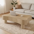 thumbnail image 3 of Hassch 42 Inch Coffee Table with Lift Top, Mid Century Modern Cocktail Table with Storage, Center Table for Living Room, Natural, 3 of 8