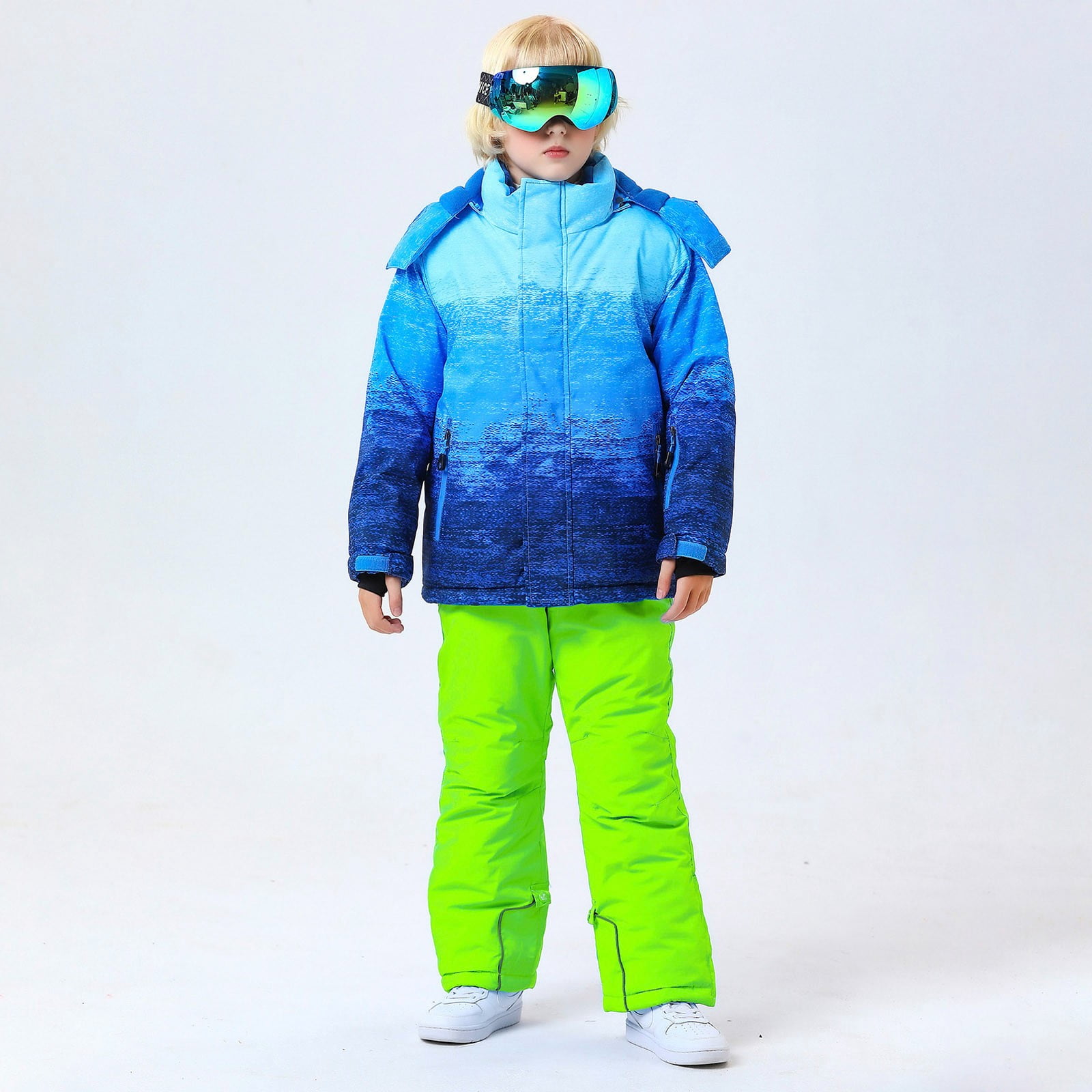 Neige Tenue Ski Ans Combinaison Neige Enfant Ans Doudoune Enfant