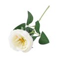 thumbnail image 1 of Single Branch Artificial Flower Realistic Looking Curly Petals Vivid Color Clear Veins Easy Maintenance Fine Texture Simulation Rose Flower Photography Props Party Supplies, 1 of 6
