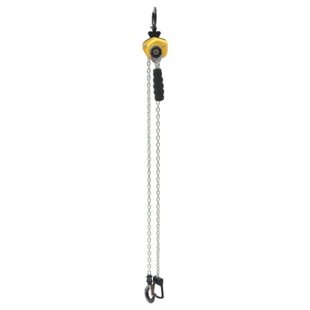 Miumaeov 1/4 Ton Lever Block Chain Hoist Come Along Puller Ratchet Type 5FT Lift 550Lbs