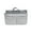 Gray, variant on Trendy Beauty Case with Convenient Zip Opening Insert Bag Organizer for Women