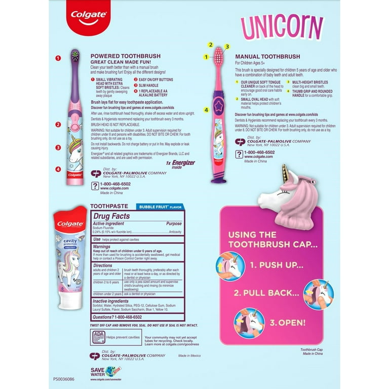 Colgate Kids Unicorn Brushtastic Holiday Gift Pack