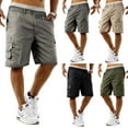 thumbnail image 3 of Mens Casual Camo Shorts Combat Short Pants Military Army Cargo Work Trousers, 3 of 5