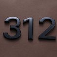 thumbnail image 4 of WYBXZ Black Number "7" - Self-Adhesive ABS Plastic Address Number for Mailbox & Door, Weatherproof Rustproof, Modern Matte Finish, 4 of 9