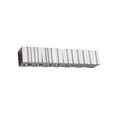 thumbnail image 3 of QualitChoice Bracelet Making Block Metal Forming Block Semicircular Groove Handy Craft Tool For DIY Jewelry Creators . Bangles Silver Rectangle, 3 of 6