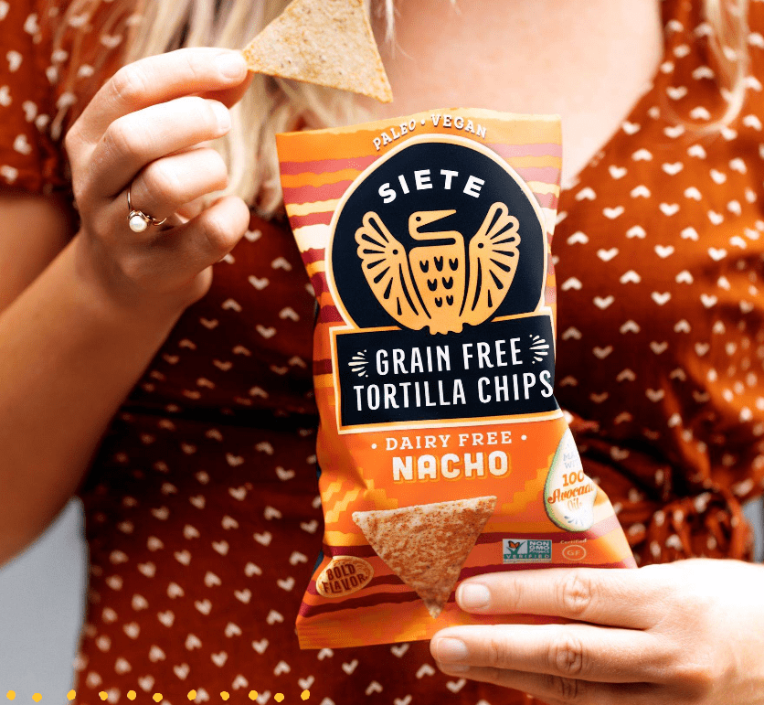 Grain Free Tortilla Chips - Nacho, 142g