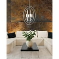 thumbnail image 3 of Z-Lite Ashling 4-Light Pendant, Brushed Nickel, 3 of 3