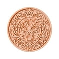 thumbnail image 1 of Posavasos Bewildely para tazas Resistente al calor Mantel Individual Antideslizante Protector de encimera Naranja, 1 of 6
