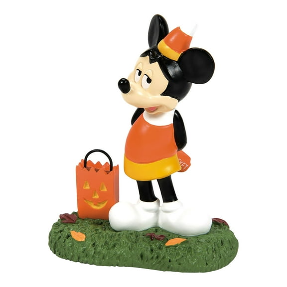 Department 56 Disney Village Mickey Buys A Ticket Halloween Figurine 3in H