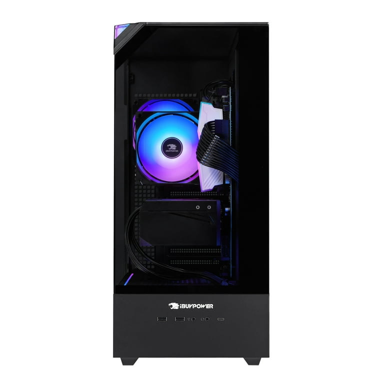 iBUYPOWER Element Black Gaming PC Desktop Computer Intel