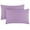 1356 Violet, variant on Mellanni Microfiber Pillowcases with Envelope Closure, Standard / Queen, Violet, 2 Piece