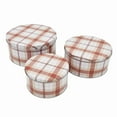 thumbnail image 1 of Way To Celebrate Plaid Round Tin Set, 3 piece, 1 of 6