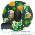 thumbnail image 4 of Disketp St Patrick'S Day10 Small Mouse Pad 7.9x7.9 Inches,Washable Round Mousepad For Office Laptop Computer,Non-Slip Rubber Base Mouse Pads For Wireless Mouse, 4 of 8