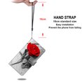 thumbnail image 6 of Wallet Case for iPhone 14 Pro 6.1" 2022, PU Leather Case Card Slots & Cash Pocket Luxury Fashion Color Painting Case Kickstand Anti-fall Shockproof Full-protective Case, Red Rose, 6 of 10