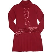 Girl Connection - Girl's Sparkly Sweater Dress