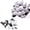 16, variant on 20/50pcs Mix Size Clear Crystals Sewing Rhinestones Applique Flatback Acrylic Sew On Stone for Clothes Decoration