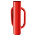 thumbnail image 5 of SKYSHALO Handheld Post Driver, 2.7 in Diameter for T Posts, 14LB Carbon Steel Rammer, Ideal for U Channel, Signage & Wooden Posts, Red, 5 of 9