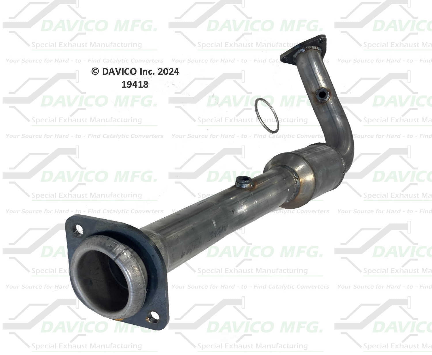 Davico Mfg 19418 Direct-Fit Catalytic Converter