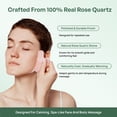 thumbnail image 4 of Plantifique Rose Quartz Gua Sha, Anti-Aging Face Massager & Jawline Shaper, 4 of 9